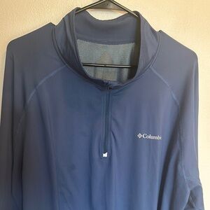 Columbia Navy Blue Performance Pullover